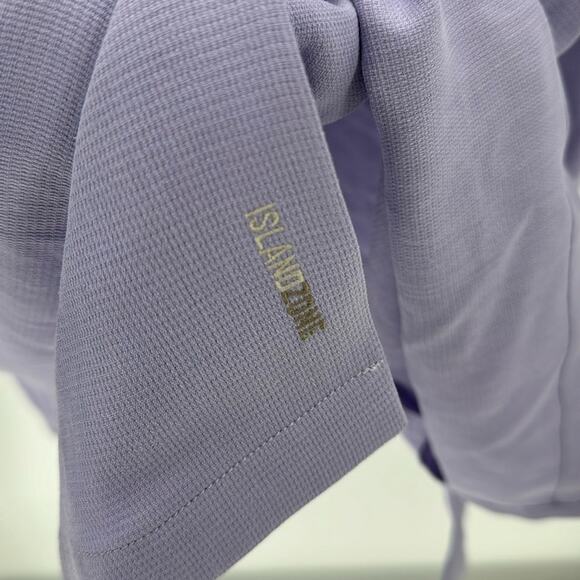 Tommy Bahama ISLANDZONE purple silk blend short sleeve button down size 2XL - Picture 7 of 10